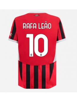 AC Milan Rafael Leao #10 Heimtrikot 2024-25 Kurzarm